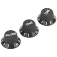 thumbnail image 4 of Peahefy Guitar Adjustment Rotating Button,Electric Guitar Replacement Parts,3Pcs Guitar Control Knobs Volume Tone Adjustment Plastic Rotating Buttons Replacement, 4 of 8