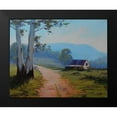 thumbnail image 2 of Gercken, Graham 14x12 Black Modern Framed Museum Art Print Titled - Australian Scene, 2 of 5
