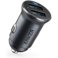 thumbnail image 2 of Cargador de coche Anker, Mini 24W Dual USB Car Charger, PowerDrive 2 Alloy Car Adapter with Blue LED for iPhone12/12 Pro/11/11 Pro/XR/Xs/Max/X, iPad Pro/Air 2/mini, Galaxy (No compatible con quick cha, 2 of 2
