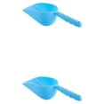 thumbnail image 2 of Methold Cucharas para arena para gatos de 3 piezas, hechas de plástico, duradero y económico, alimentador con mango de plástico para perros Type2 NO2, 2 of 6