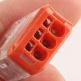 thumbnail image 4 of Juego de 5 conectores de cable con tuerca de palanca de prensa de empalme, carcasa de terminal para LT-33, 4 of 9