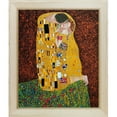 thumbnail image 2 of La Pastiche  Gustav Klimt 'The Kiss' (Full view) Hand Painted Oil Reproduction, 2 of 5