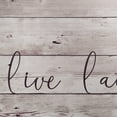 thumbnail image 3 of SoHome Cozy Living Live Laugh Love Anti-Fatigue Kitchen Mat, Beige/Brown, 17.5"x30", 3 of 9
