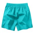 thumbnail image 5 of Gibobby Mens Shorts Mens Elastic Waist Drawstring Shorts Casual Classic Fit Stretch Flat Front Shorts with Pockets for Men Elastic Shorts For Men(XXL,Sky Blue), 5 of 5