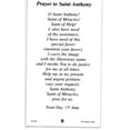 thumbnail image 2 of Prayer to St. Anthony holy card - laminated - Pack of 25, 2 of 2