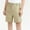Khaki, variant on Pitauce Boys Chino Shorts Knee Length Dressy Casual Shorts School Uniform Flat Front Pull-On Shorts Teen Bermuda Shorts with Pockets 3-18 Y