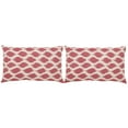 thumbnail image 6 of SAFAVIEH Polka Animal Pillow, 18" x 18", Rose, Set of 2, 6 of 7