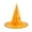 LLNew--Orange, variant on Witch Hat for Women Halloween Wizard Hat with Gold Star Party Hats for Adults Halloween Costume Accessories