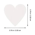 thumbnail image 3 of Miangastore Wood Chip for Diy Heart Shaped Wood Slices Smooth Edges 200Pcs, 3 of 9