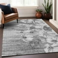 thumbnail image 6 of Addison Rugs Mayfield Washable Transitional Floral Gray Rectangle Rug, 2'6" x 3'10", 6 of 6