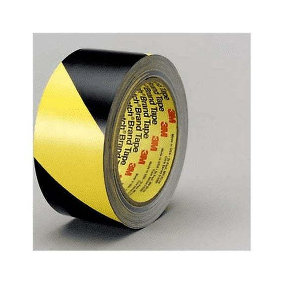 3M Safety Stripe Tape 5702, Black/Yellow, 1 in x 36 yd, 5.4 mil