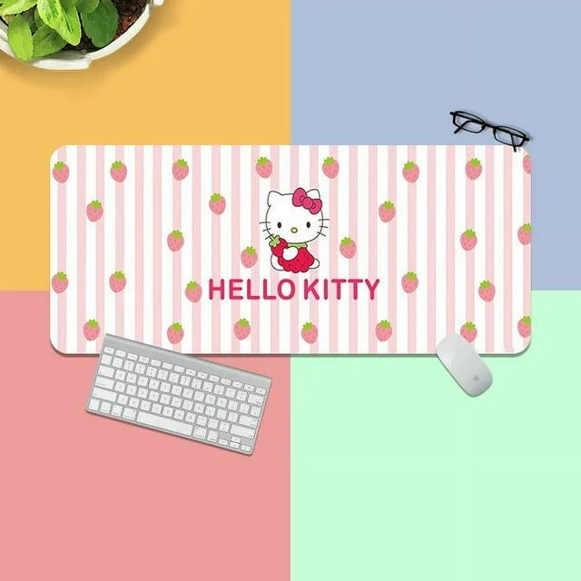 Large Sizes Sanrio Hello Kitty Diy Custom Mouse Pad Mat Anime Gaming for Cs Go Mousepad Game Customized Personalized Mouse Pad