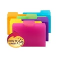 thumbnail image 3 of SuperTab Top Tab File Folders, 1/3-Cut Tabs: Assorted, Letter Size, 0.75" Expansion, Polypropylene, 18/Pack, 3 of 3