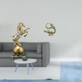 thumbnail image 2 of Figura De Caballo De Resina Moderna, Adorno Coleccionable Para Sala De Estar, Oficina, Estante, Centro De Mesa, Dormitorio, Decoración Del Hogar 2024, 2 of 8