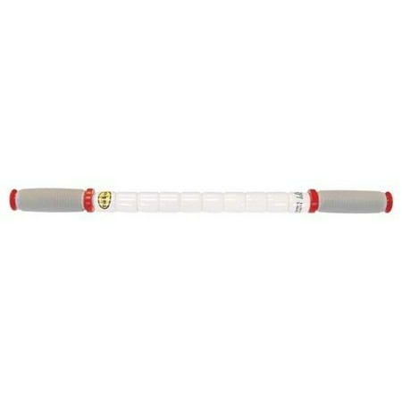 The Stick Sprinter Stick - 19 Inches - Firm Flexibility With Gray Handles - Therapeutic Body Massage Stick - Potentially Improves Flexibility - Aids Muscle Recovery And Eases Muscle Pain