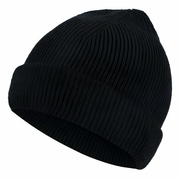 TELOLY Knit Beanie Hat 100% Merino Wool Unisex Warm Winter Caps Soft,Breathable & Cozy Stretchy Knitted Cuffed Cap