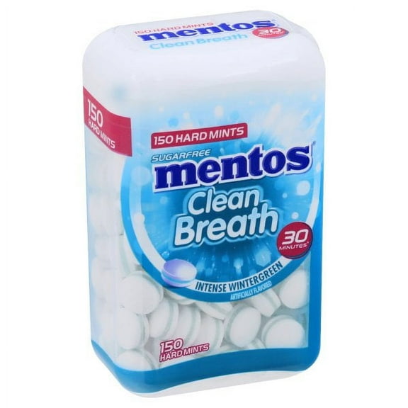 Mentos Wintergreen Mint, 150Count