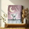 thumbnail image 6 of Cute Elephant Moon Stars Canvas Wall Art， Perfect for Bedroom， Living Room， Nursery， Kids Room， and Office Decoration, 6 of 8