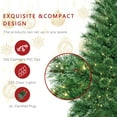 thumbnail image 4 of Jeco 4' Pre-Lit Artificial Christmas Tree, 4 of 6