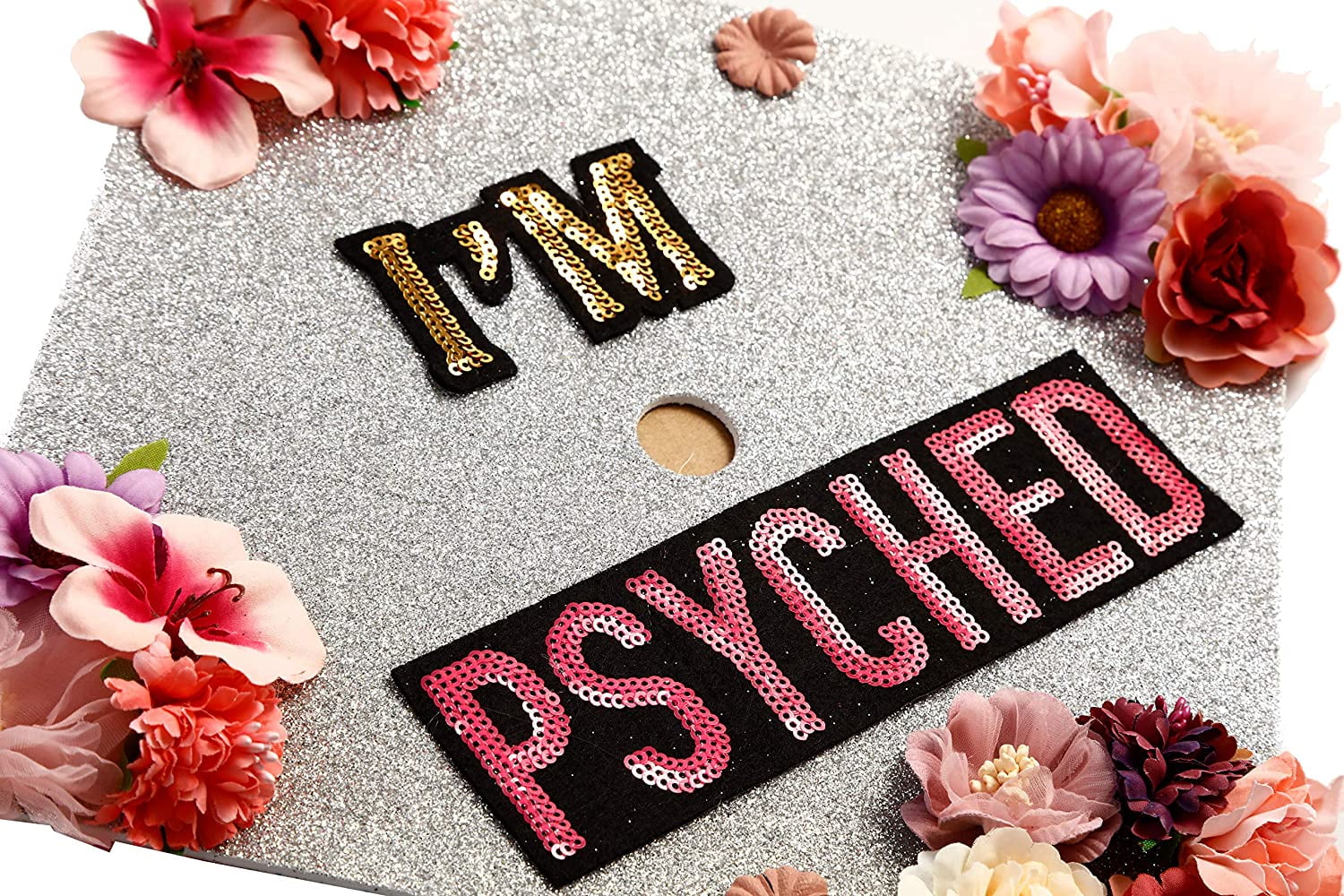 Handmade Graduation Cap Topper, Graduation Cap Decorations, I'm Psyched