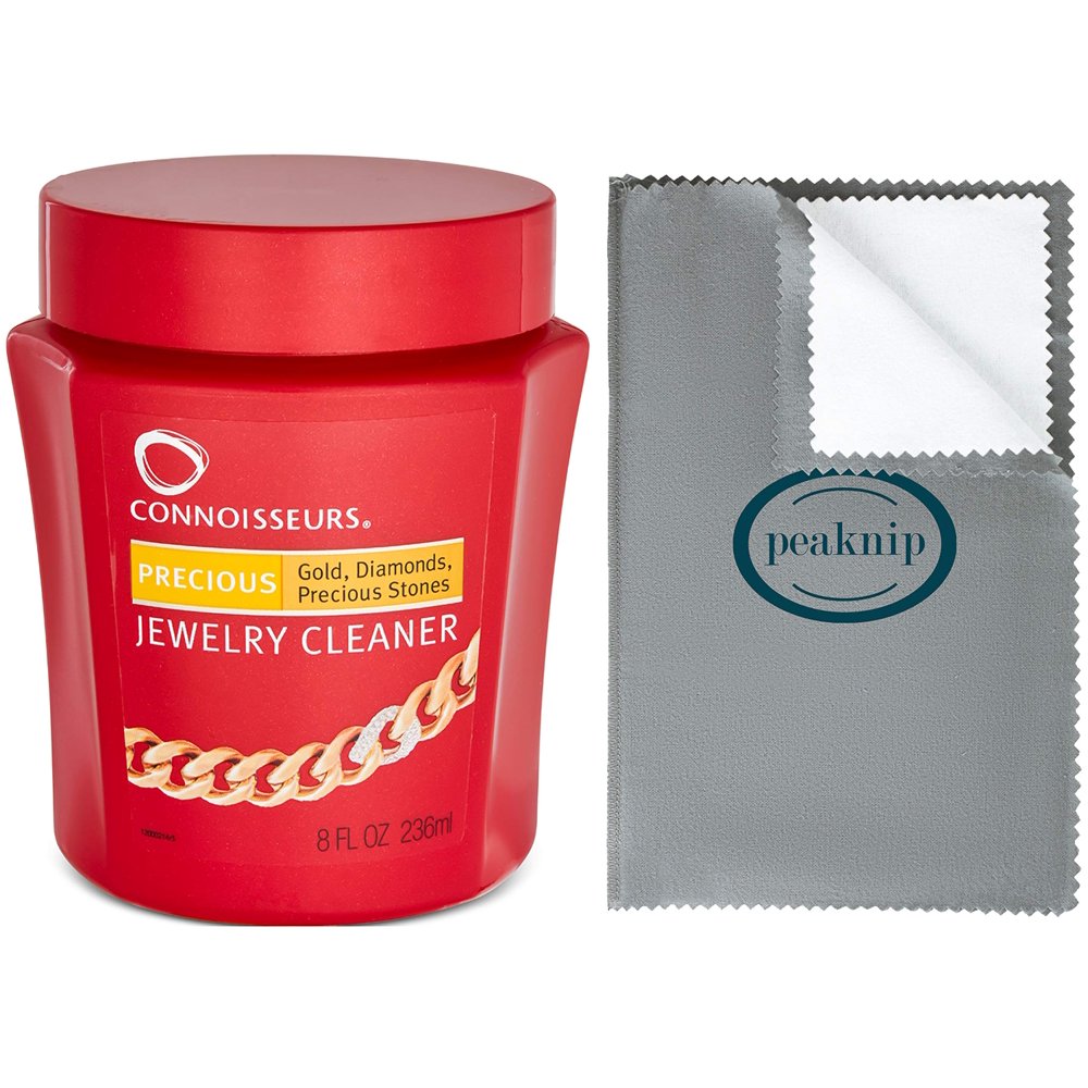 Peaknip Connoisseurs Jewelry Cleaner, For Gold, Diamond, Platinum