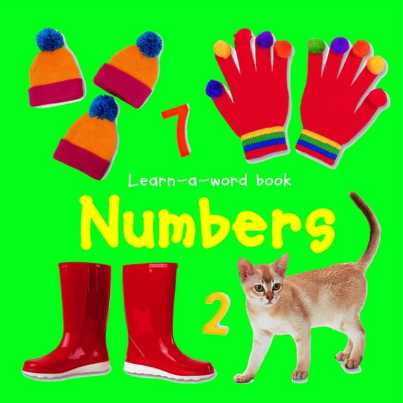 Learn-A-Word Book: Numbers (Board book)