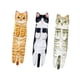 thumbnail image 1 of 3 toallas de mano multiusos con diseño de gato de dibujos animados, divertidas y decorativas para colgar en el baño. Estilo D, 1 of 9