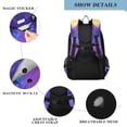 thumbnail image 4 of FORMRS Unisex School Backpack 17" Student Travel Bag with Laptop Compartment, Blue Road, 4 of 7