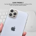 thumbnail image 4 of Dteck Bling Diamond Camera Lens Protector for iPhone 12 Pro, Rosegold, 4 of 4