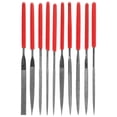 thumbnail image 1 of Juego de 10 mini limas de aguja de diamante, limas de aguja pequeñas, limas de aguja de metal, juego de limas de aguja de precisión para joyería, madera, metal, vidrio y piedra, 1 of 7