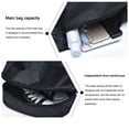 thumbnail image 5 of Waterproof Swimming Backpack With Shoe Compartment - Wet And Dry Separation Backpack Ideal For Beach Gym Travel Swimming Sports, 5 of 9