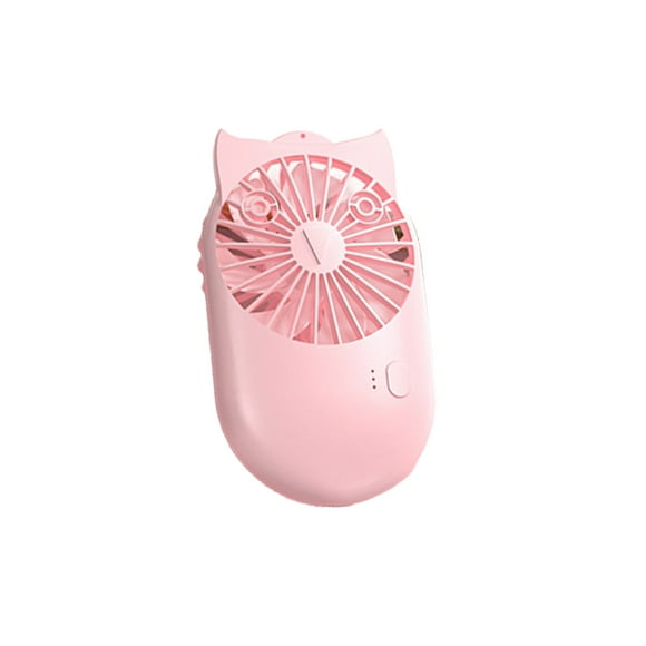 Yuarrent Ventilador eléctrico Ventiladores de refrigeración ajustables Delicado al aire libre Ventiladores de bolsillo Herramienta fresca para Accesorios para electrodomésticos Rosa Yuarrent HA059978-02B