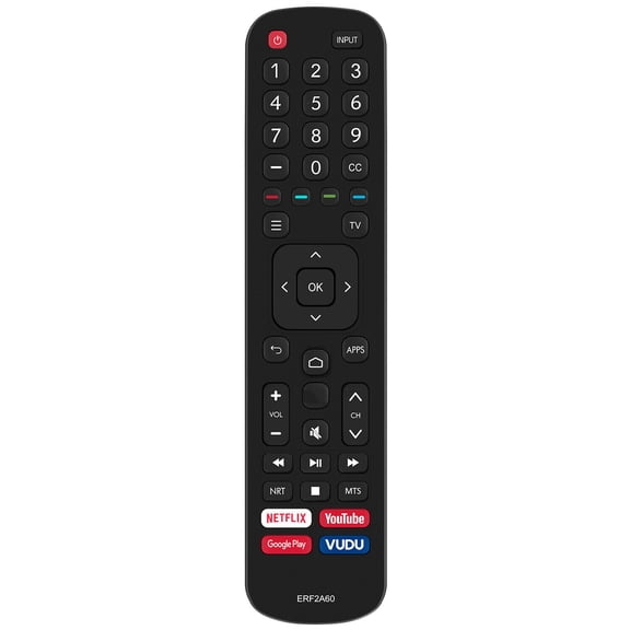 ERF2A60 IR Replace Remote for Hisense TV 55H9809 55H8030F 55H8809 65H9809 65H9F1