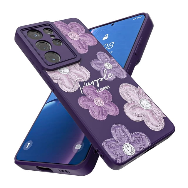 Threehao Funda para Samsung Galaxy S21 Ultra, Ultra Delgado Flexible Suave TPU Silicona Carcasa con
