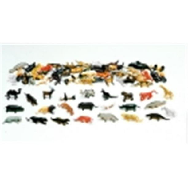 Childcraft Wild Animal Learning Toys Set, 108 pc and 1 Storage