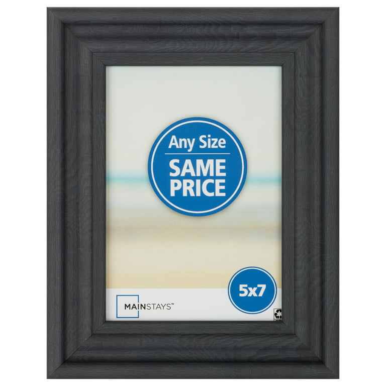 Mainstays 4x6 Two Tone Beige Tabletop Picture Frame