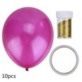 thumbnail image 1 of Globos de látex DIY de 12 pulgadas, globos de decoración impresos con confeti para fiesta de cumpleaños (rosa roja), 1 of 8