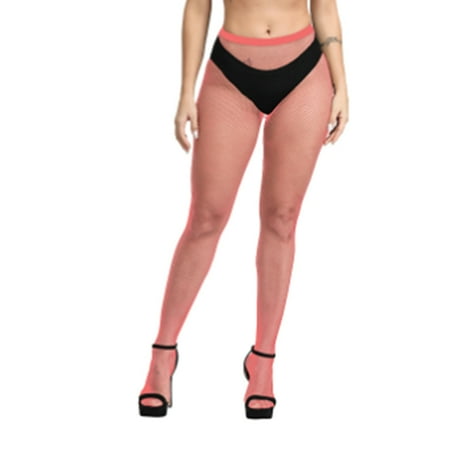 

Wrea 1 Pair Women Fashionable Suspender Pantyhose Socks Hole Design Fishnet Tights Socks