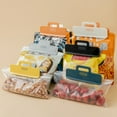 thumbnail image 2 of Visland Seal Clips Airtight Multi-purpose Plastic Wide Application Food Sealed Clips for Home, 2 of 7