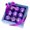 Purple, variant on 9-Piece Forever Soap Flowers Square Shape Box - Floral Scented Bath Essential Oil Flower Petals - Eternal Rose Preserved Flowers for Delivery Prime Mothers Day & Valentines Day(Red)