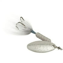 Yakima Bait Rooster Tail, Inline Spinnerbait Fishing Lure, Gray Minnow, 1/8 oz.