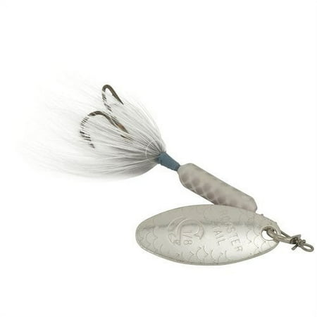 UPC: 0042965004273 | Yakima Bait Rooster Tail Inline Spinnerbait Fishing Lure Gray Minnow 1/8 oz.