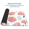 thumbnail image 4 of ZNDUO Large Rubber Mouse Pad Non-slip Desk Mat Pink Watercolor Flowers Rubber Desk Pad Mousepad Keyboard Pad for Home Office, 15.8" x 29.5", 4 of 9