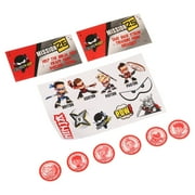 Ninja Kidz TV Mystery Giant Ball Toys & Games Action Figure Set, 26 Pieces