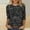 02 Black, variant on YueHuiYing Womens Sparkly Sequin Tops 3/4 Sleeve Glitter Party Dressy Blouse,V-Neck Disco Evening Club Concert Shirt