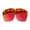 Ruby MirrorCoat Polarized, variant on Vonxyz Stealth Black Polarized Lenses Replacement for Oakley Sylas OO9448 Sunglass
