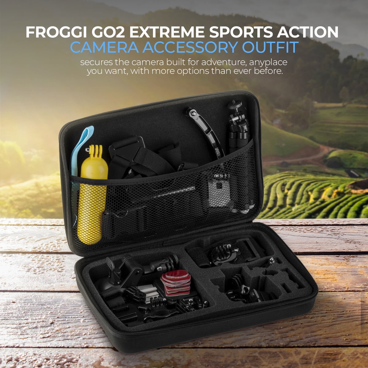 DJI Osmo Action 4 Waterproof Camera Bundle with Sport Accessory
