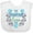 AA-White, variant on Inktastic My Pawpaw Loves Me with Flowers and Hearts Boys or Girls Baby Bib