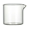 thumbnail image 6 of TISHITA 2xEspresso Cup Spouts Glass Cup Heat Resistant 3.4oz/100ml Drink Measuring Cup Without Handle, 6 of 8