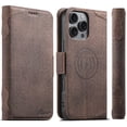 thumbnail image 6 of For iPhone 17 Pro Max Case Detachable Wallet Case with Card Holder, [2 in 1] PU Leather Flip Magnetic Closure Folio Case with RFID Blocking Folio Kickstand Shockproof Phone Cover,Brown, 6 of 10